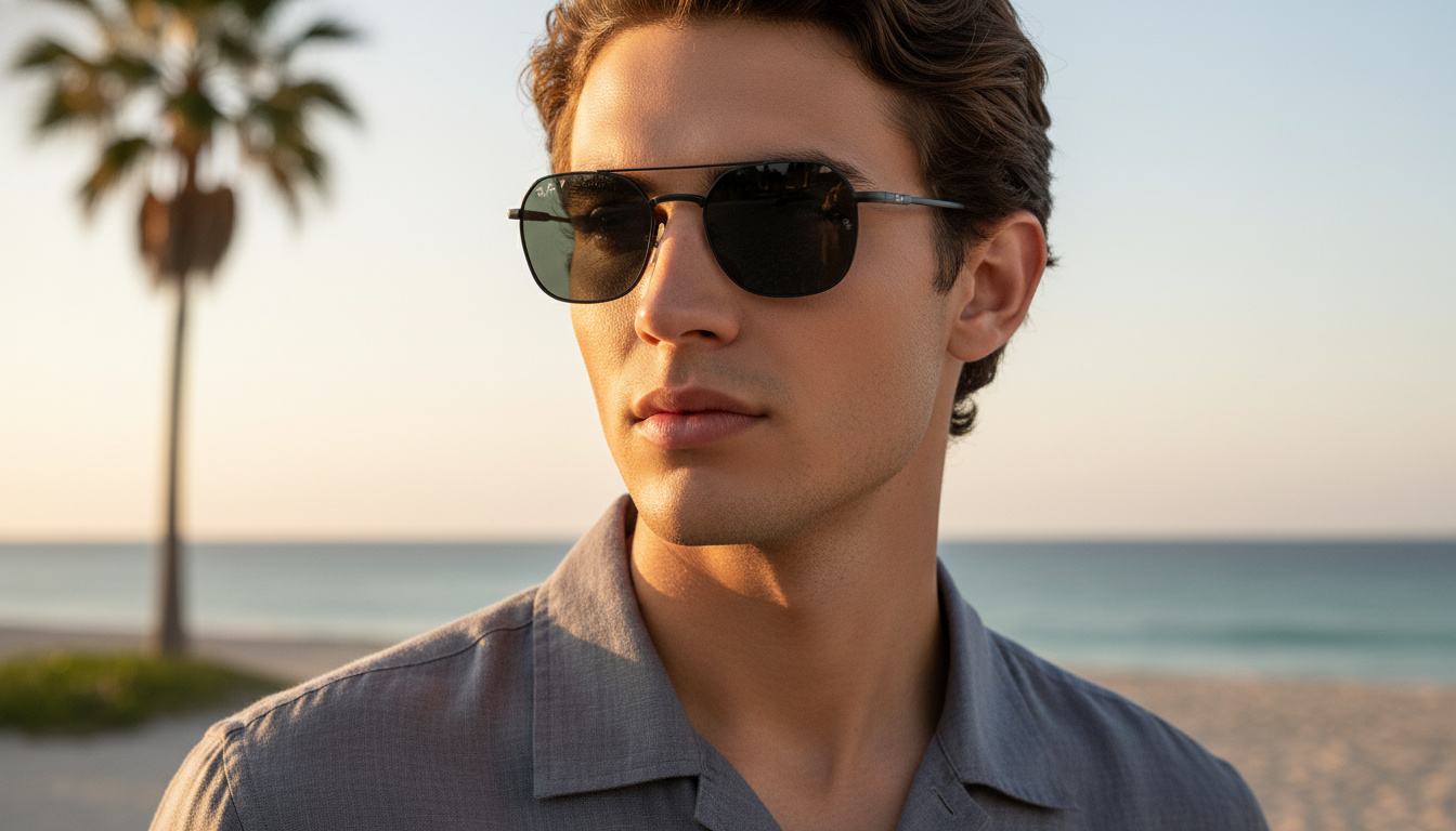 Vooraanzicht Ray-Ban JIM TITANIUM (RB8094 - 9267K8)