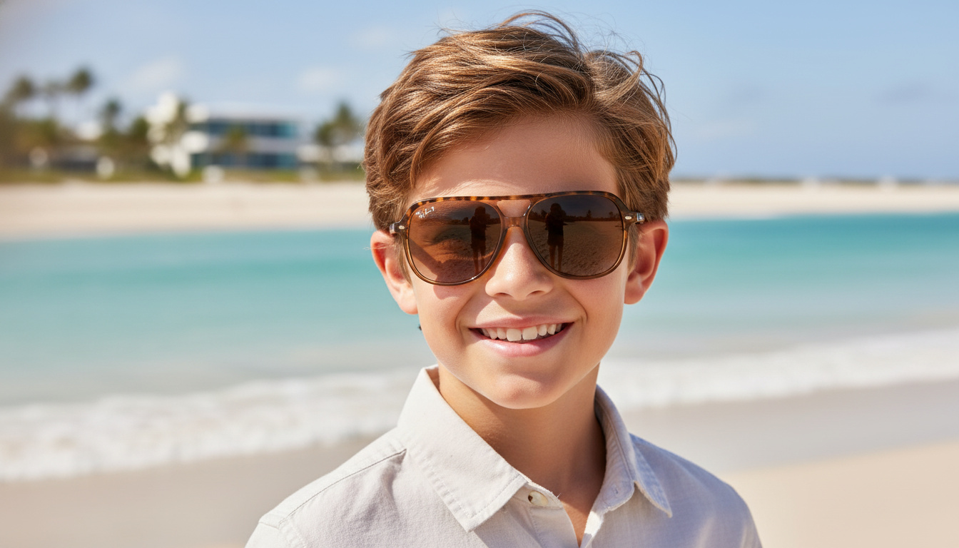 Vooraanzicht Ray-Ban Kids JUNIOR BILL (RJ9096S - 7152T5)