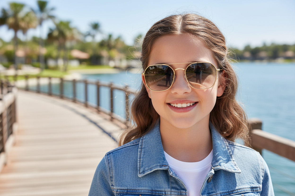 Vooraanzicht Ray-Ban Kids RJ9594S (292/11)
