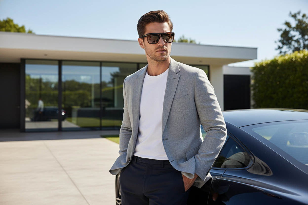 Vooraanzicht Tom Ford ALBERTO (FT1077 - 52F)