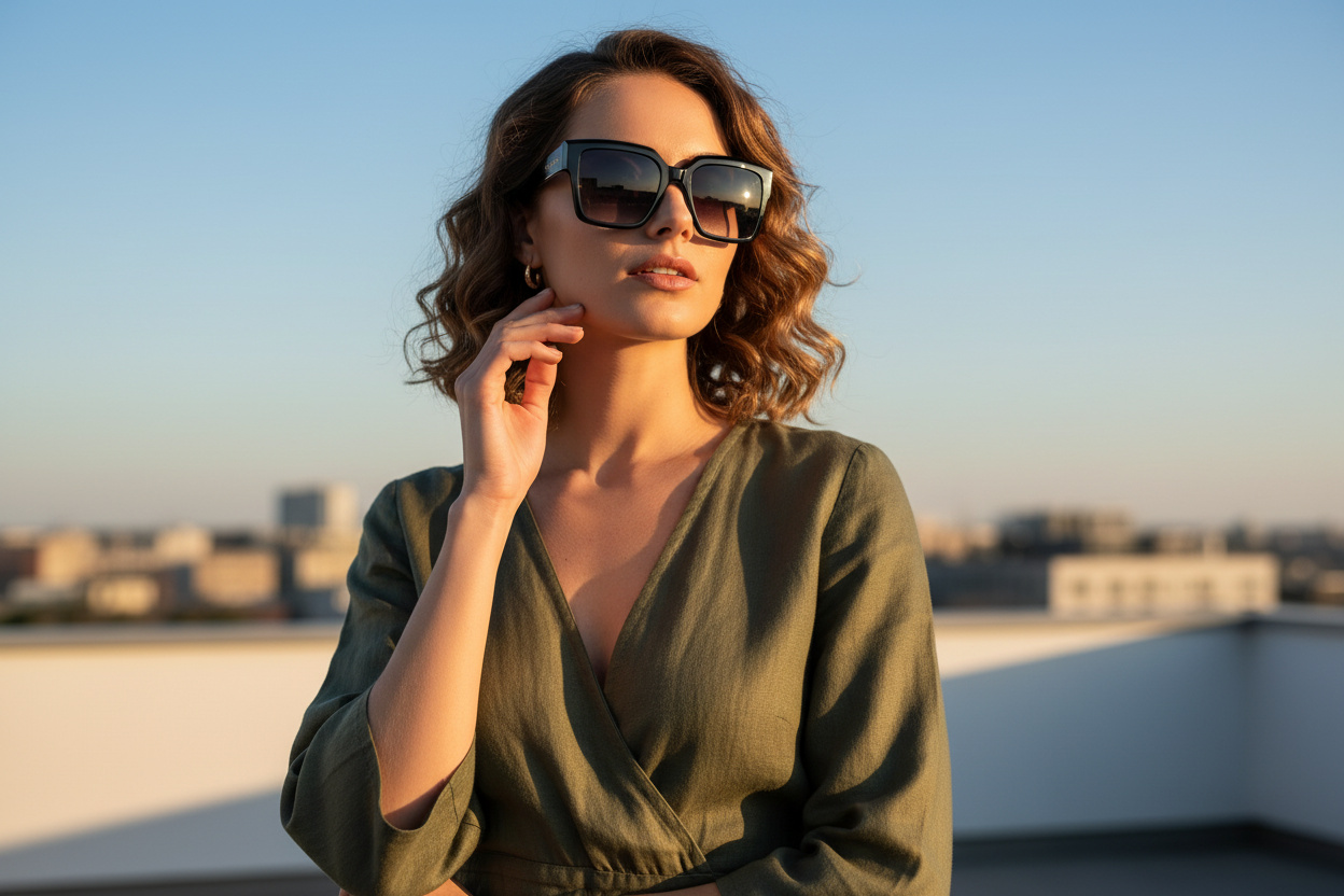 Vooraanzicht Vogue Eyewear VO5553S (W44/8G)