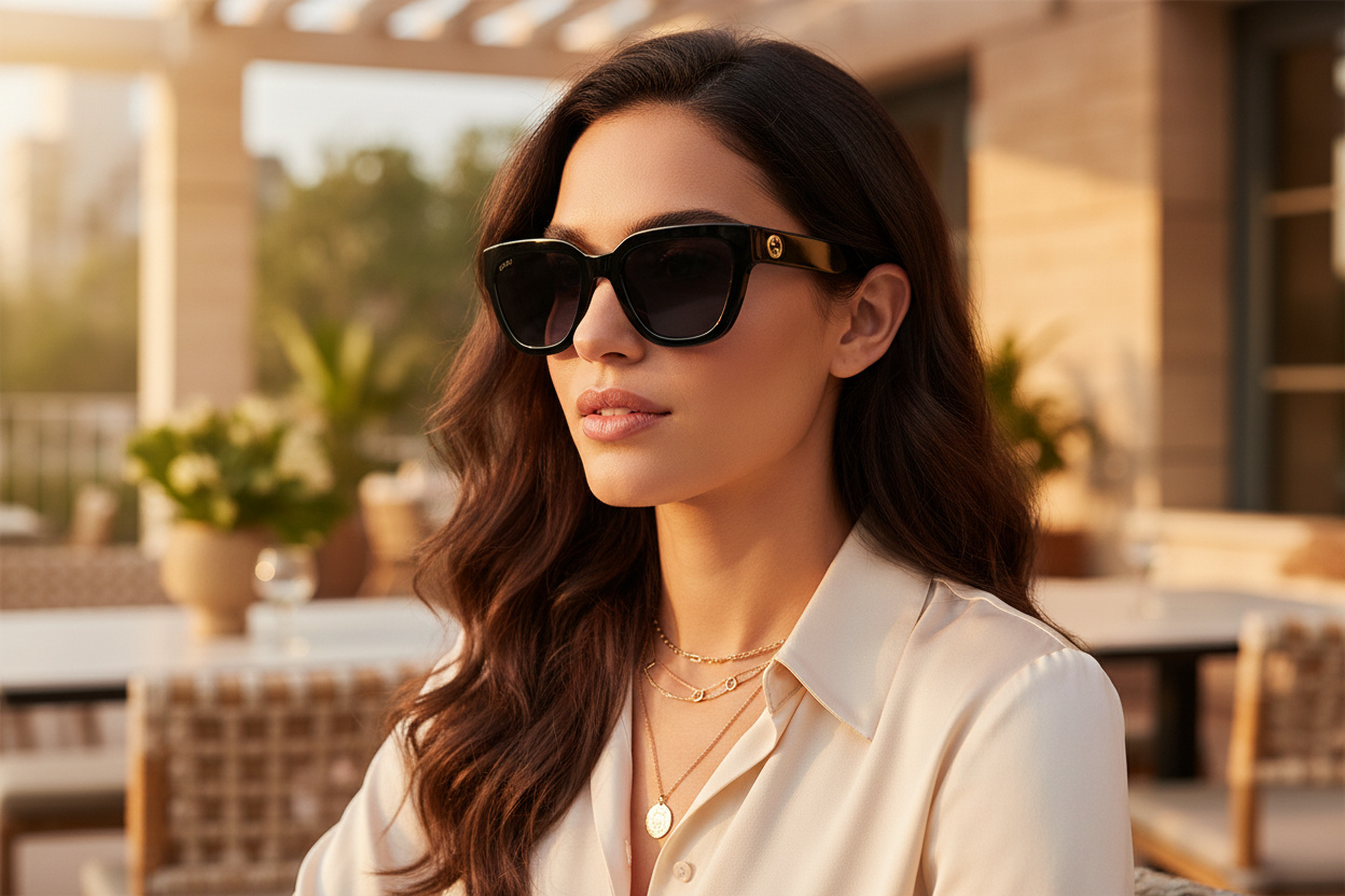Vooraanzicht Gucci GG1578S (001)
