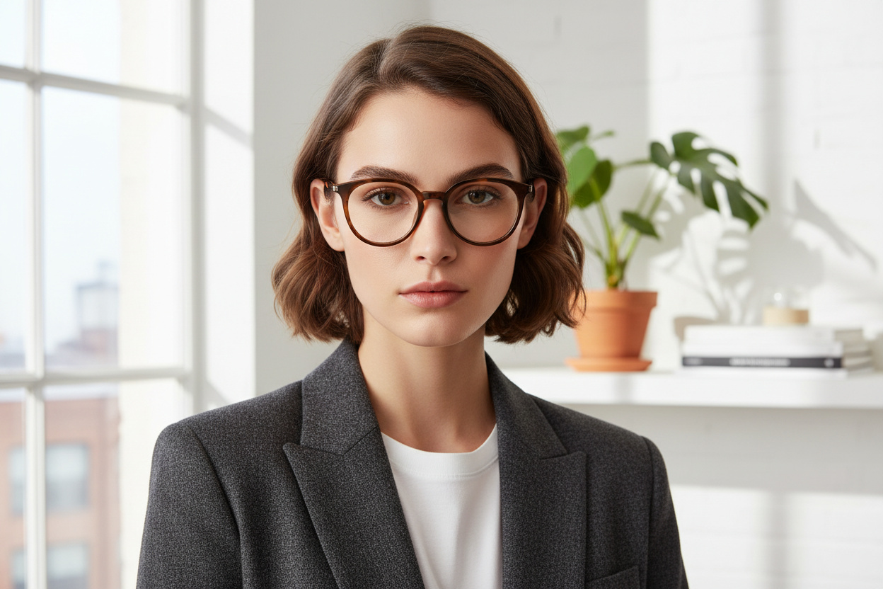 Vooraanzicht Saint Laurent SL 681/F (002)
