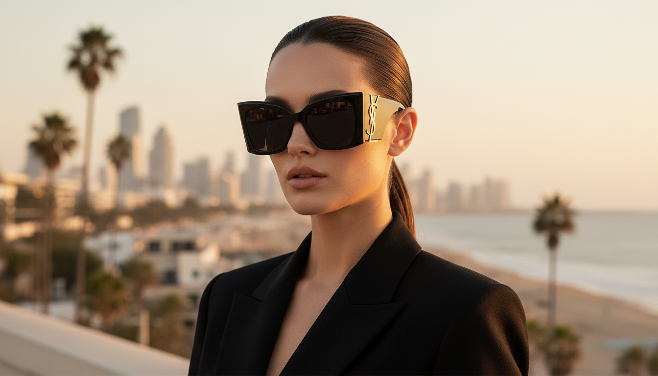 Vooraanzicht Saint Laurent SL M119 BLAZE (001)