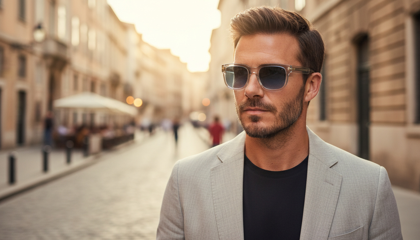 Vooraanzicht David Beckham DB 7118/S (63M/08)