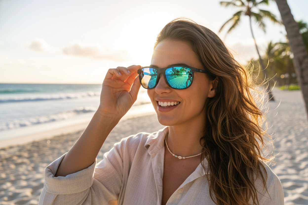 Vooraanzicht Maui Jim Lele Kawa (B811-03S)
