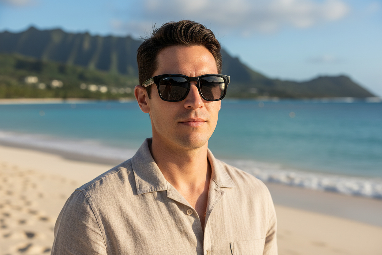 Vooraanzicht Maui Jim Maluhia (GS643-14)