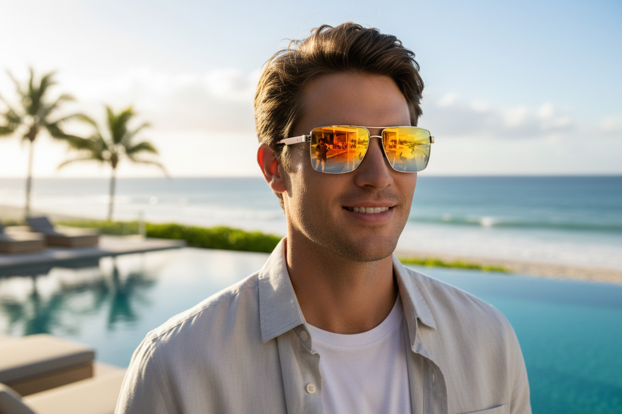 Vooraanzicht Maui Jim Piha (DGS621-16)