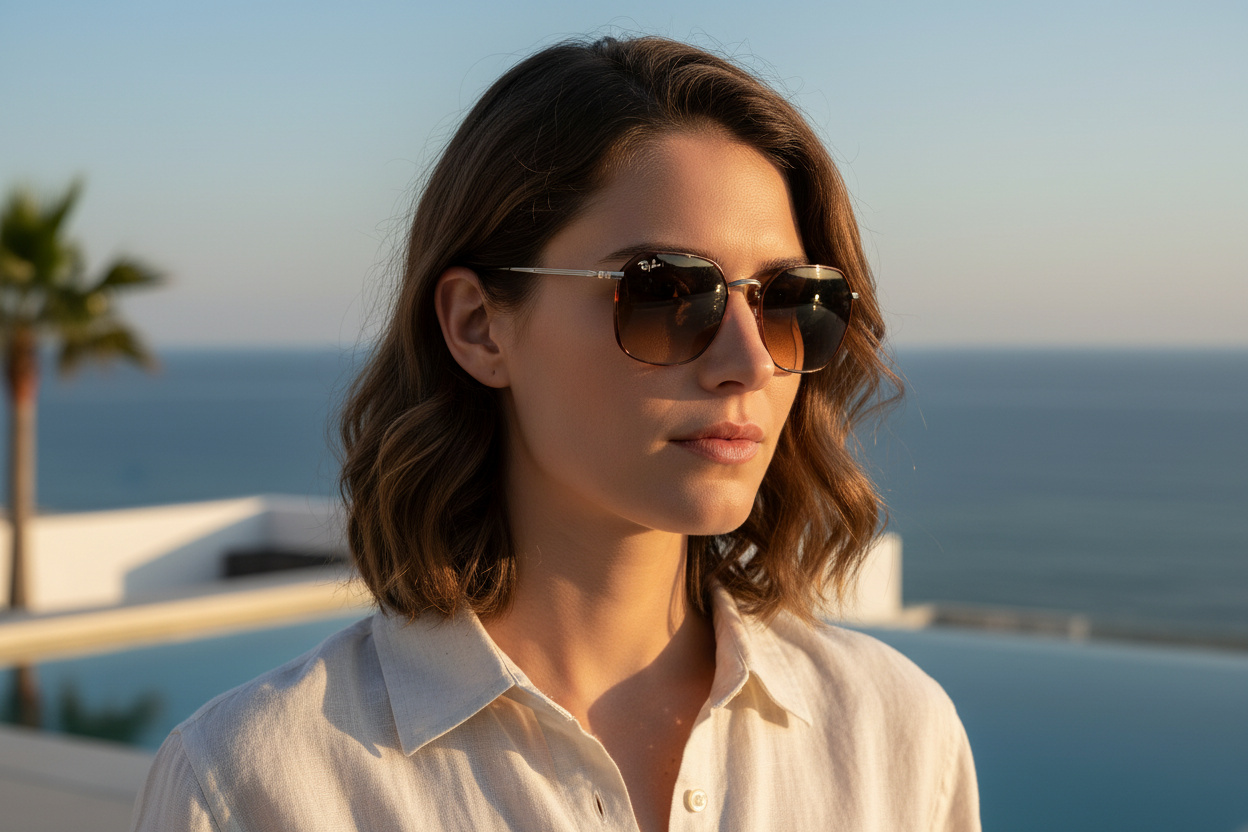 Vooraanzicht Ray-Ban JIM (RB3694 - 92700A)