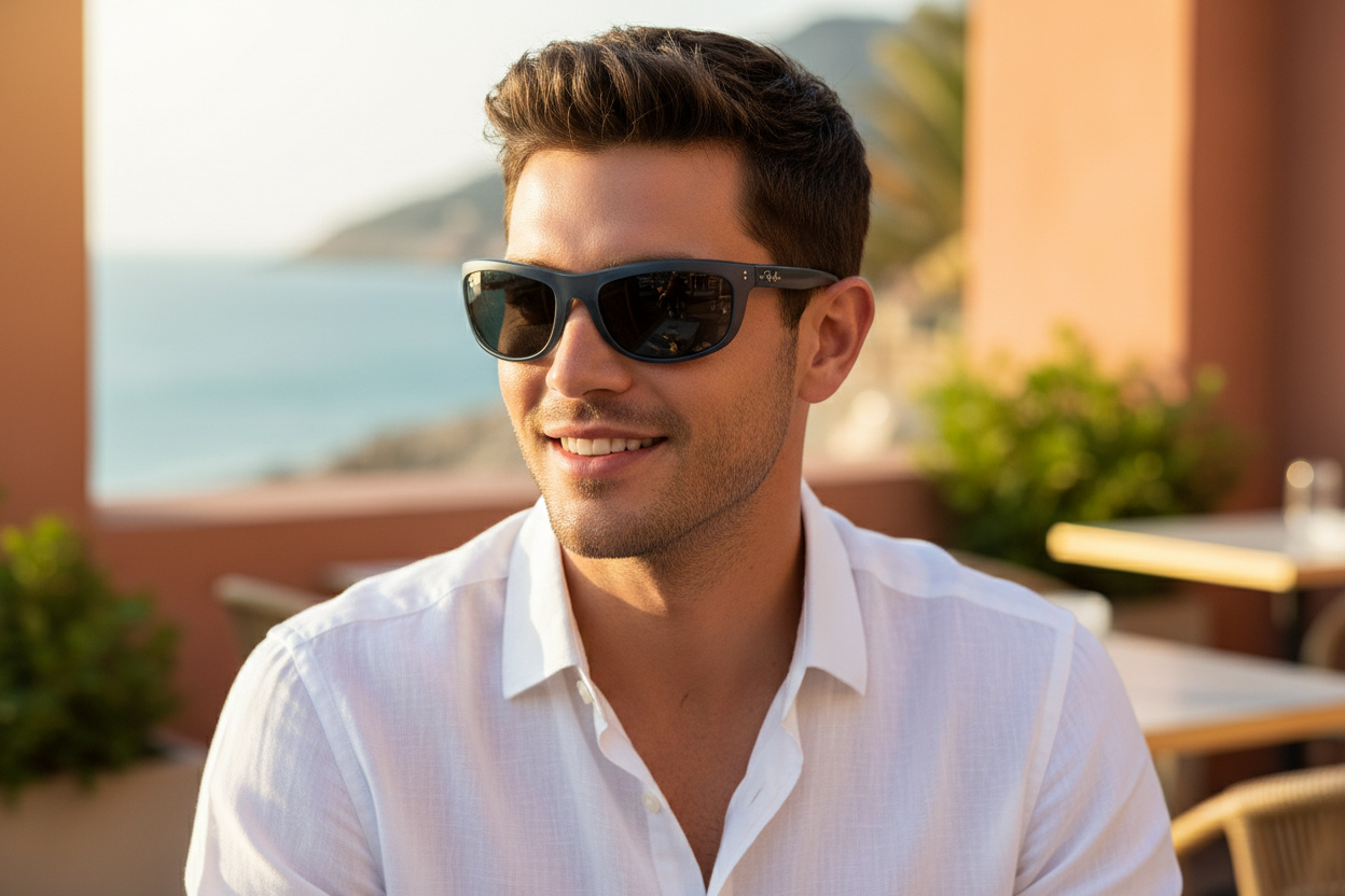 Vooraanzicht Ray-Ban BALORAMA (RB4089 - 6042R5)