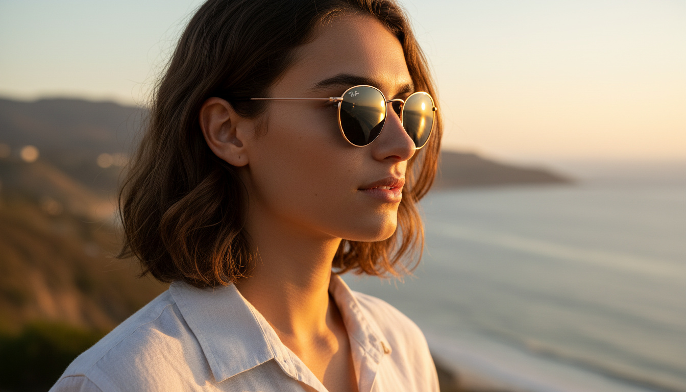 Vooraanzicht Ray-Ban ROUND REVERSE (RBR0103S - 92023A)