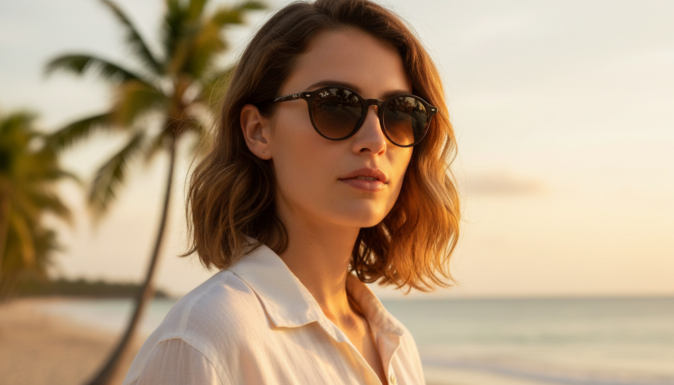 Vooraanzicht Ray-Ban BERNARD (RB2230 - 902/51)