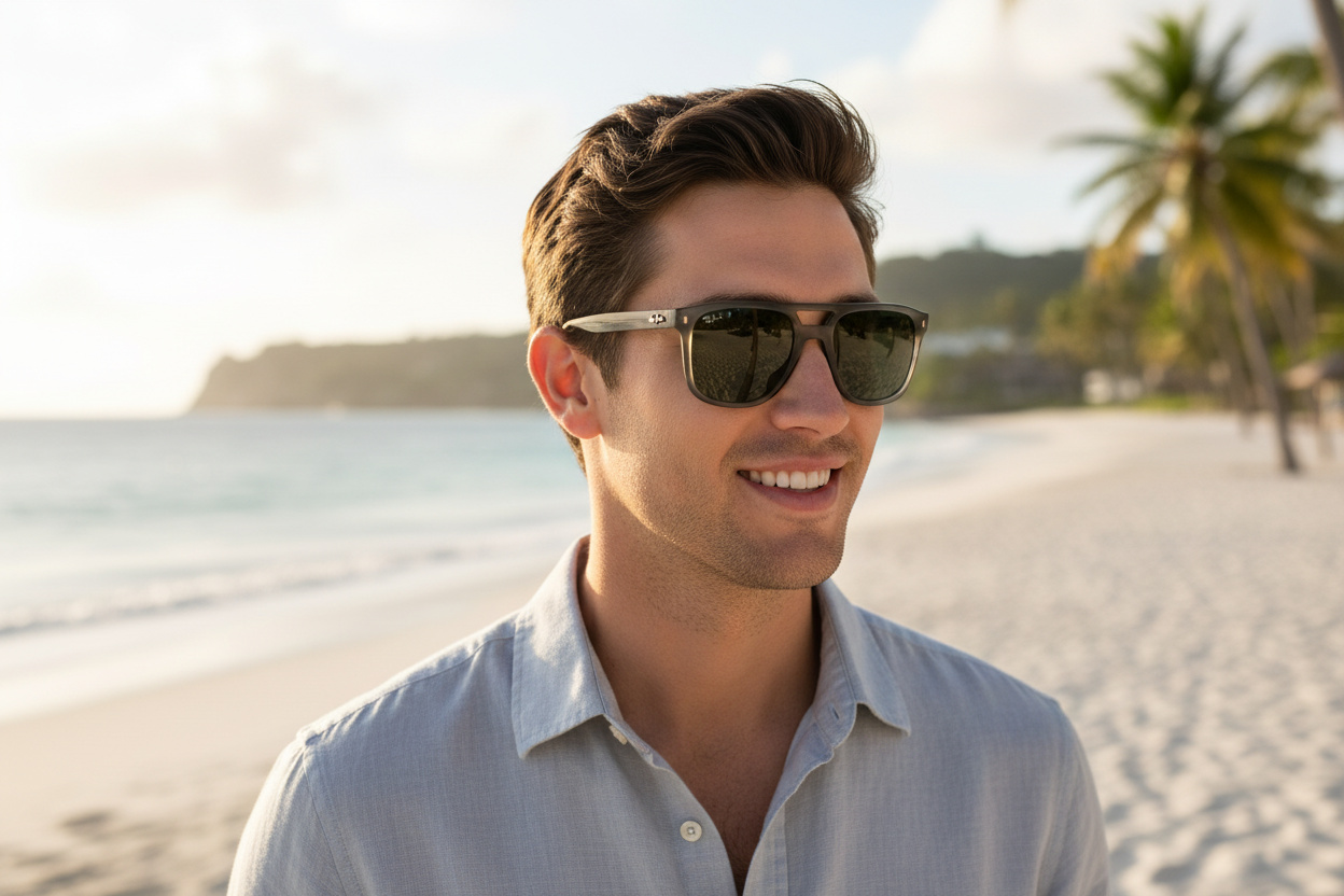Vooraanzicht Ray-Ban RB2213CH (14243R)