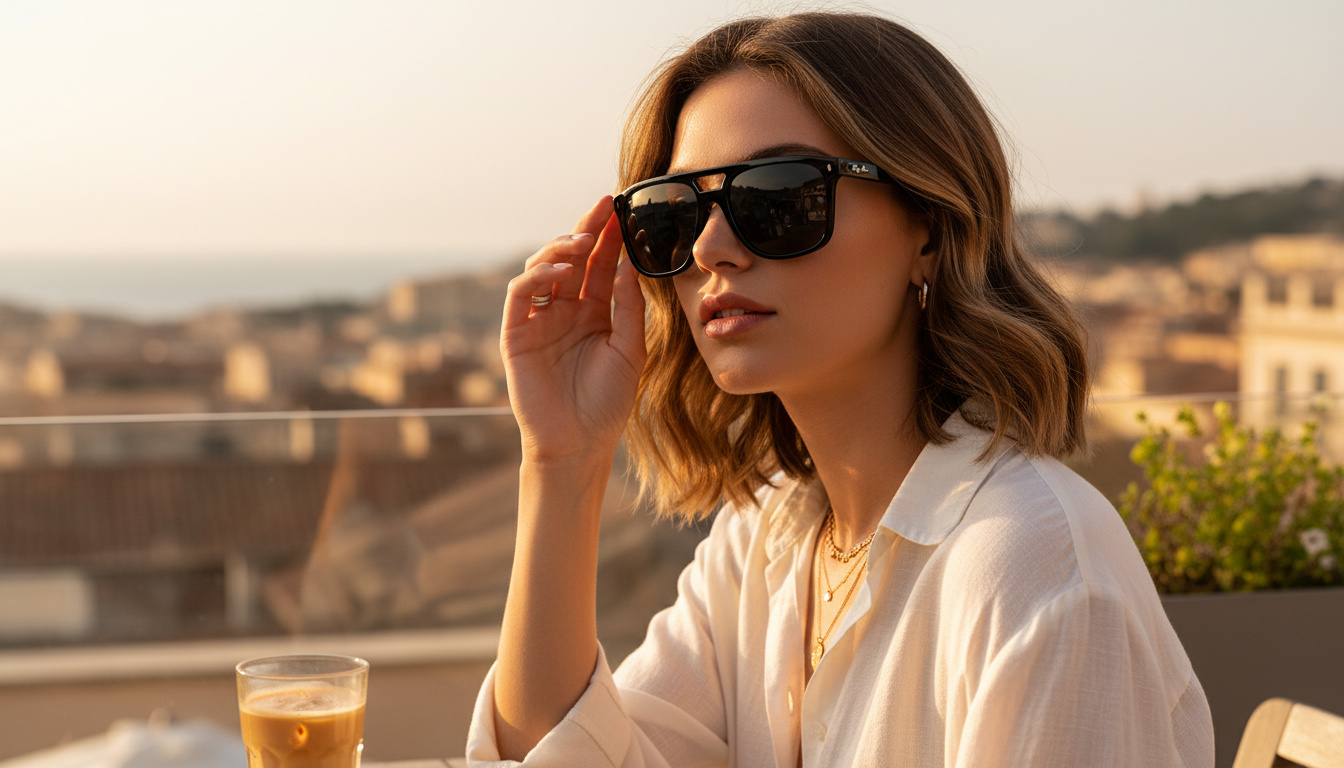 Vooraanzicht Ray-Ban RB2213CH (901/K8)