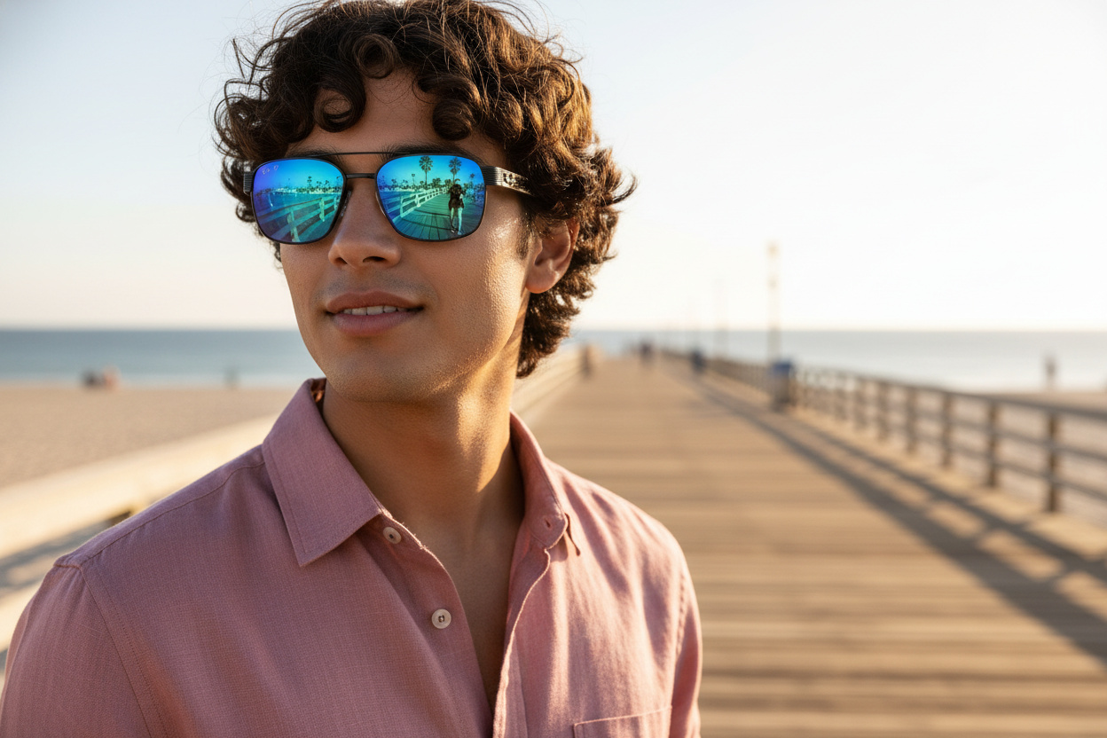 Vooraanzicht Ray-Ban RB3751CH (002/4L)