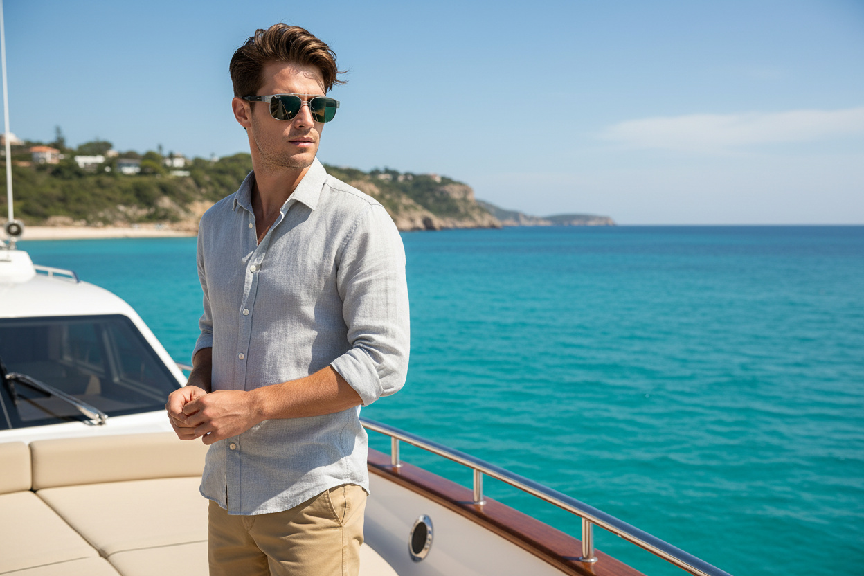 Vooraanzicht Ray-Ban RB3751CH (004/3R)