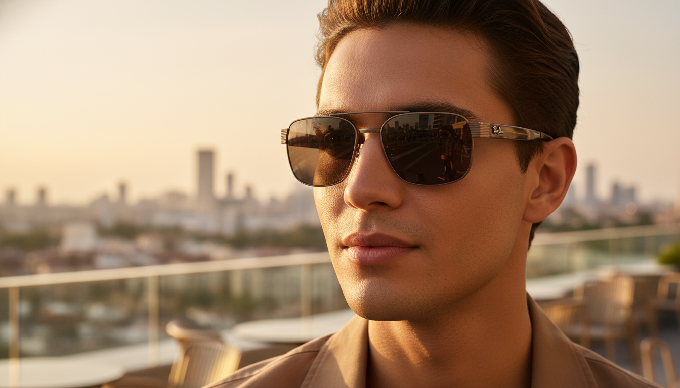 Vooraanzicht Ray-Ban RB3751CH (9259AN)