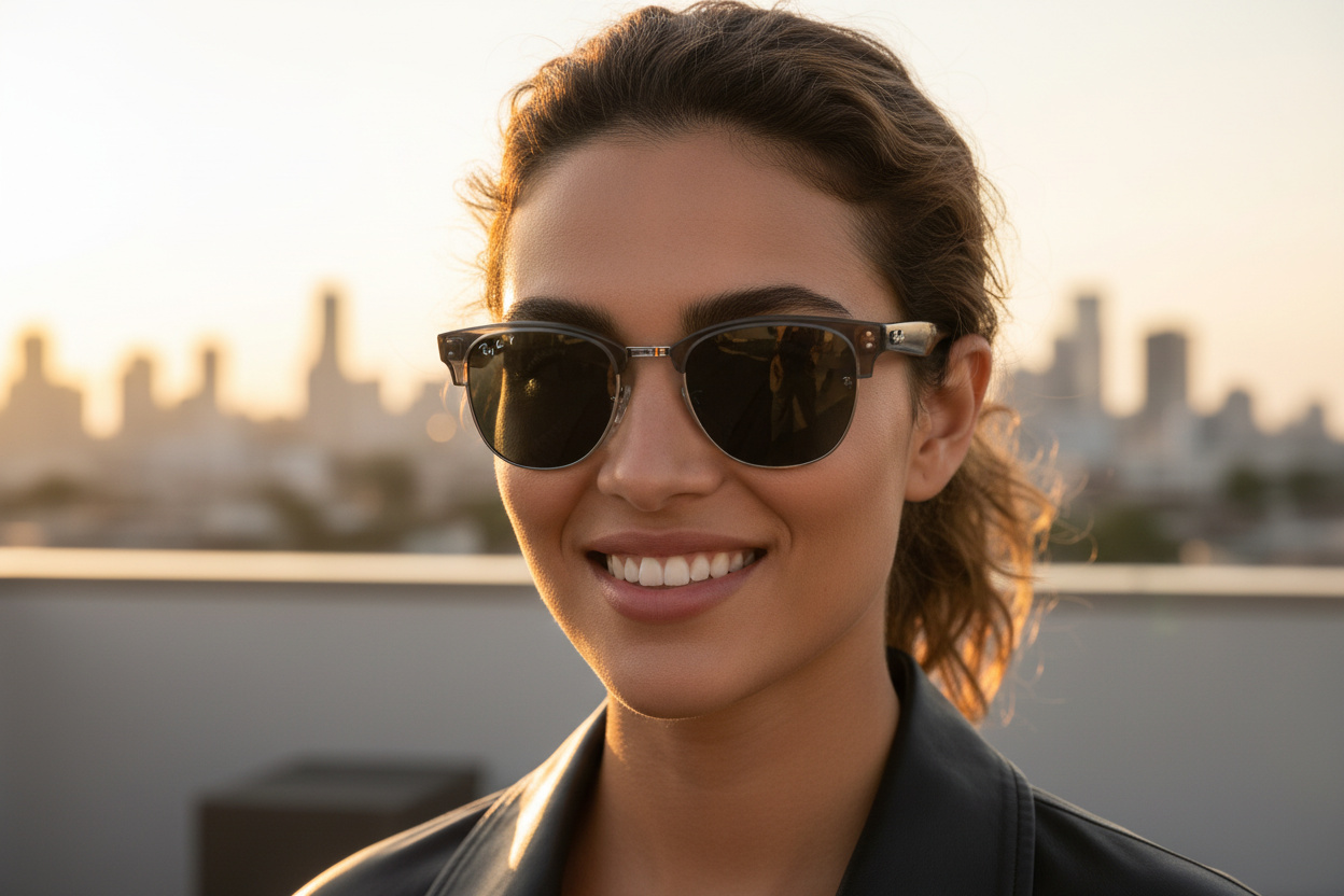 Vooraanzicht Ray-Ban CLUBMASTER REVERSE (RBR0504S - 670781)