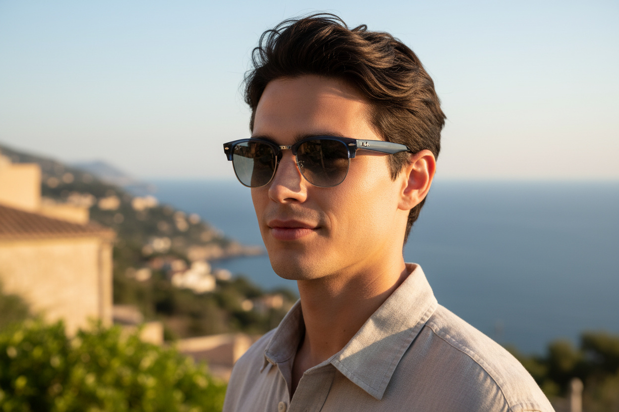 Vooraanzicht Ray-Ban CLUBMASTER REVERSE (RBR0504S - 670879)