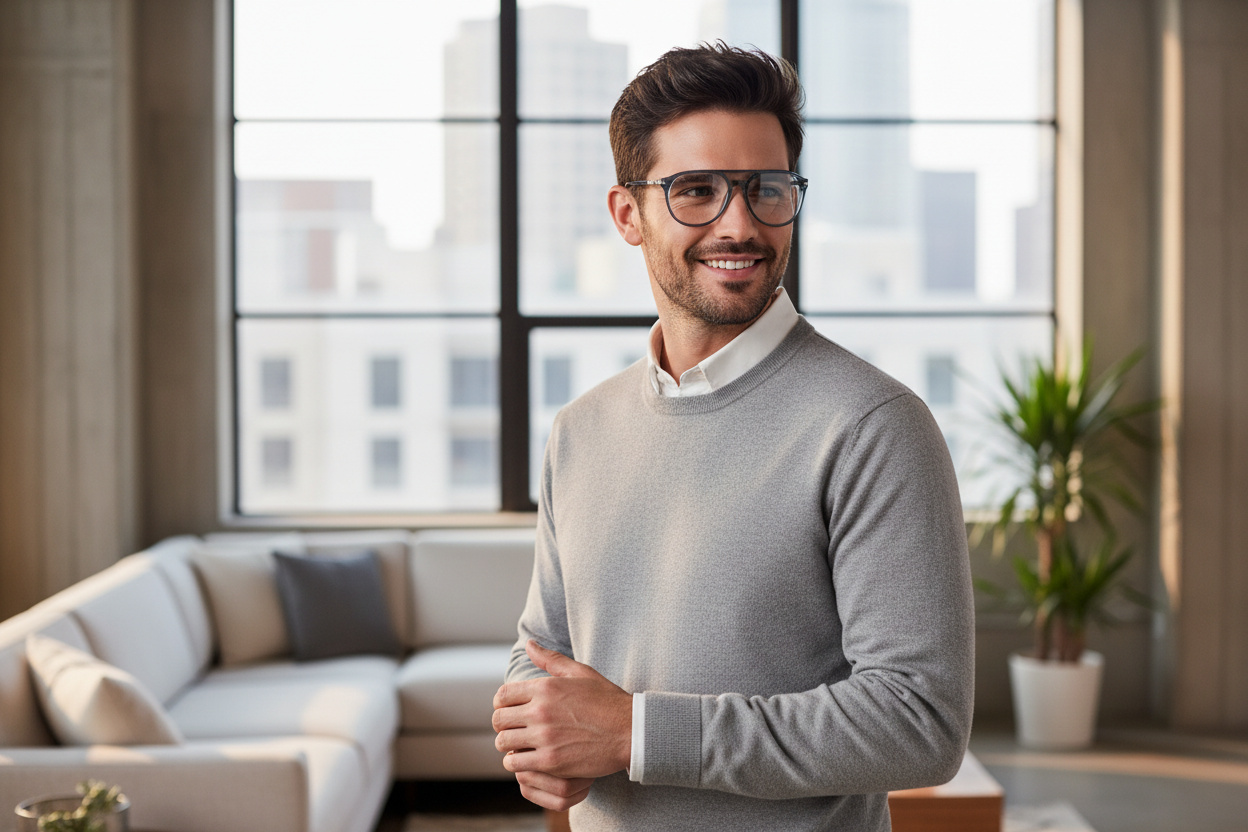 Vooraanzicht Persol PO3160V (1197)