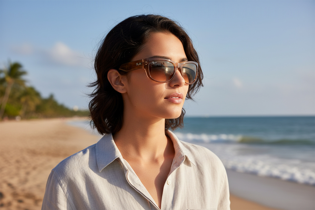 Vooraanzicht Ray-Ban MEGA BALORAMA (RB2289 - 140351)