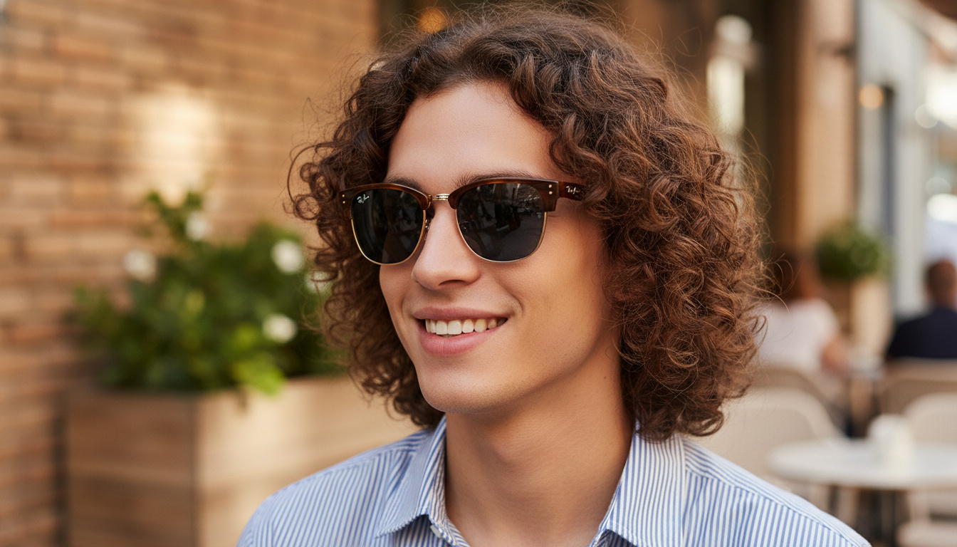 Vooraanzicht Ray-Ban CLUBMASTER REVERSE (RBR0504S - 13983A)