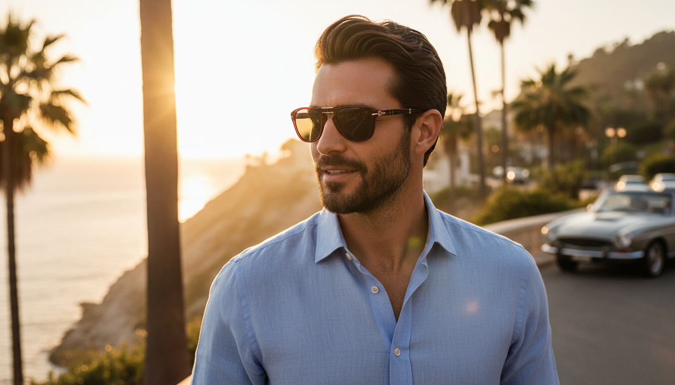 Vooraanzicht Persol FOLDING (PO0714 - 1216B1)
