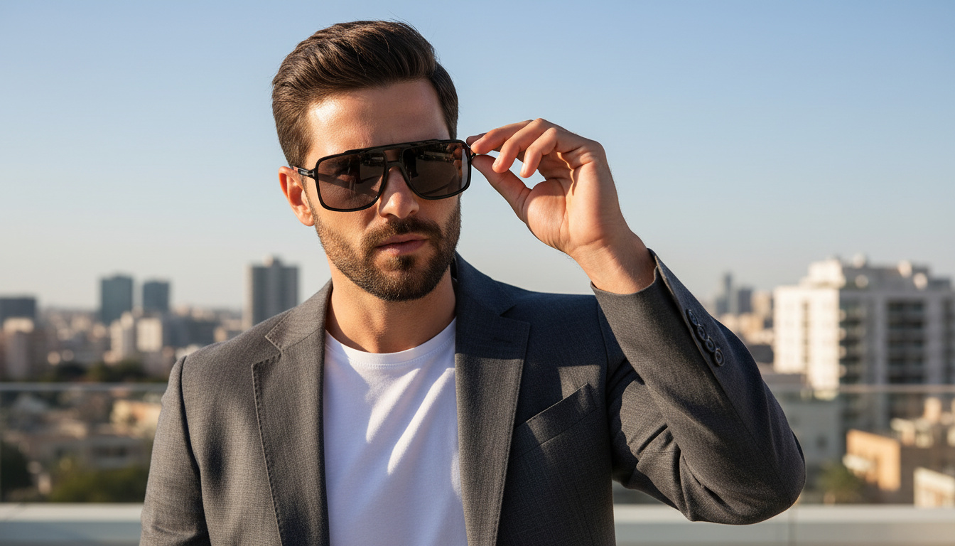 Vooraanzicht Tom Ford KEMP (FT1177 - 01A)