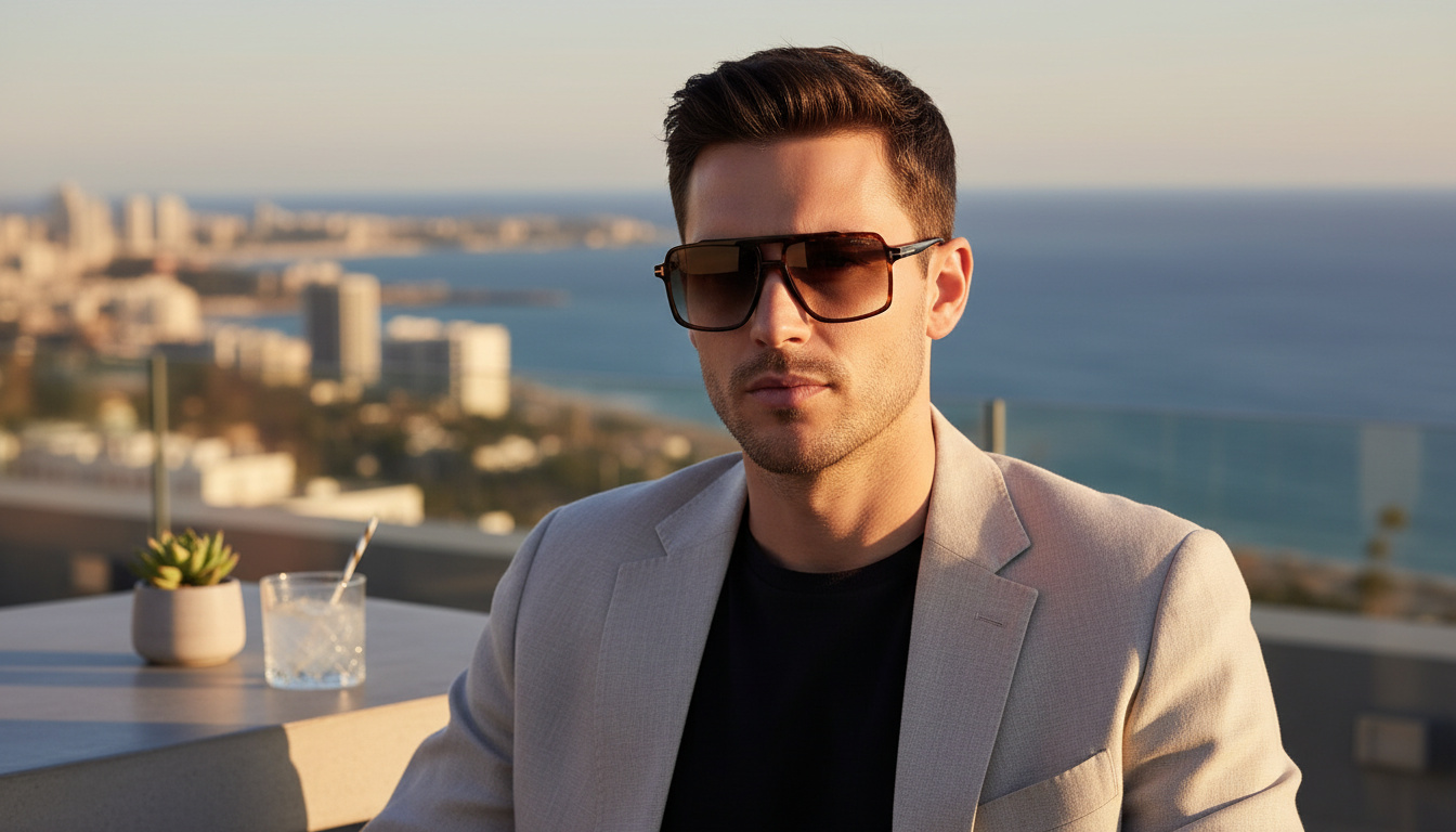 Vooraanzicht Tom Ford KEMP (FT1177 - 52B)