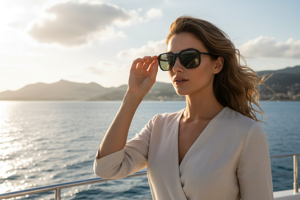 Vooraanzicht Porsche Design P8980 (A173)