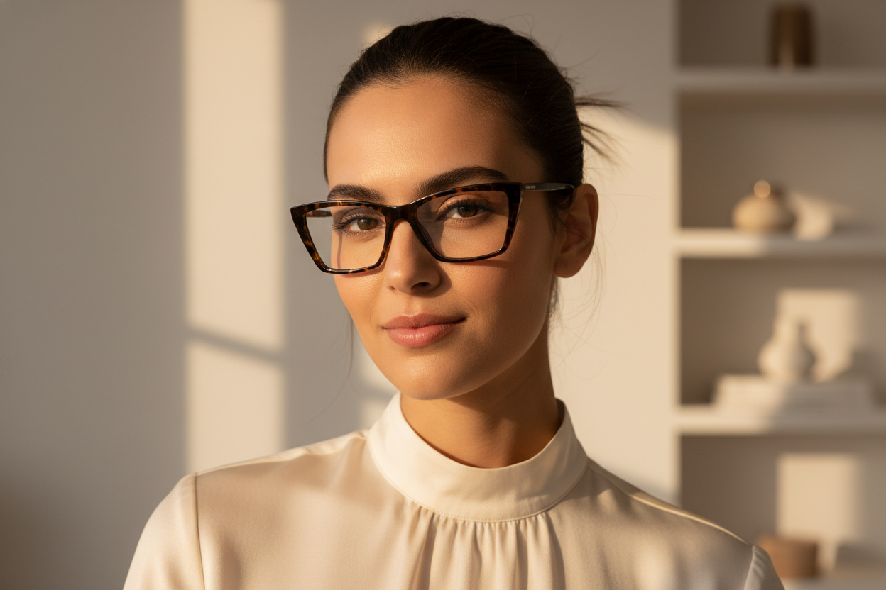 Vooraanzicht Saint Laurent SL 737 MICA THIN OPT (002)