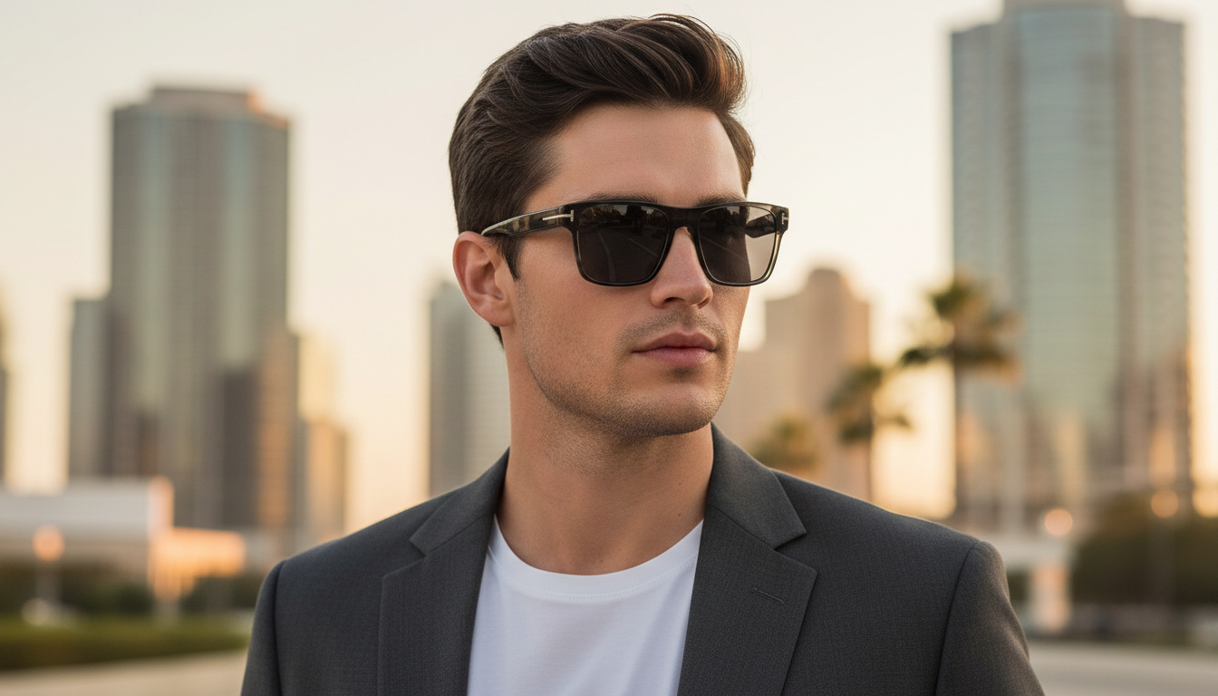 Vooraanzicht Tom Ford CALDER (FT1205 - 56A)
