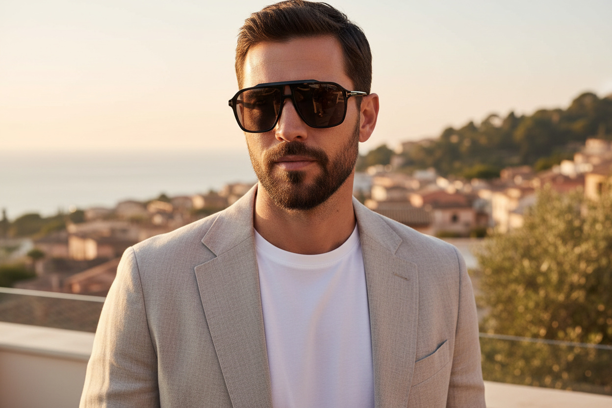 Vooraanzicht Tom Ford AUTARI (FT1209 - 01A)