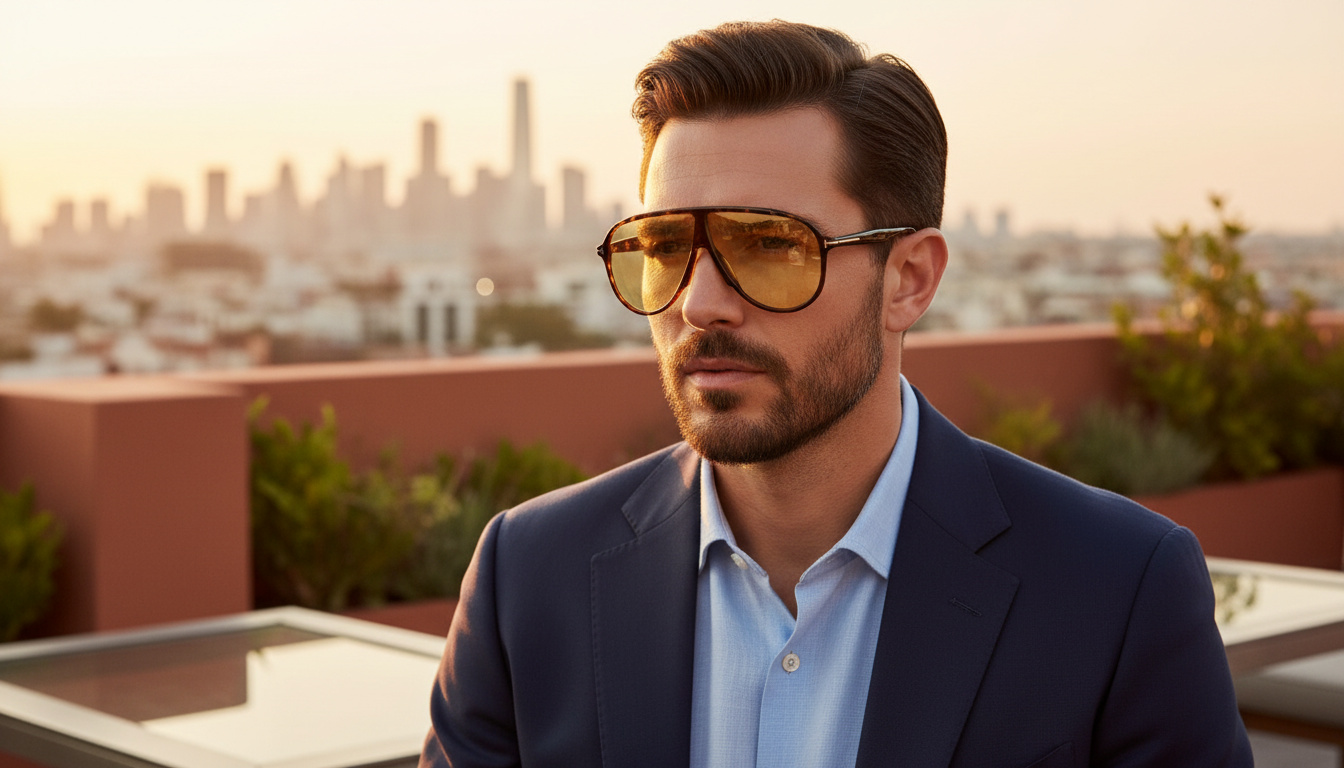 Vooraanzicht Tom Ford VLADIMIR (FT1211 - 52E)