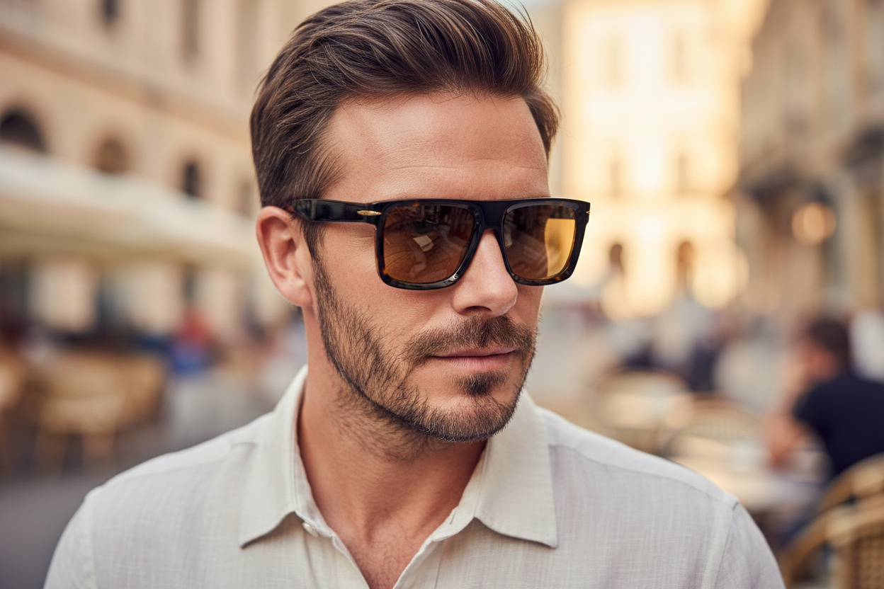 Vooraanzicht David Beckham DB 7134/S (WR7/VS)