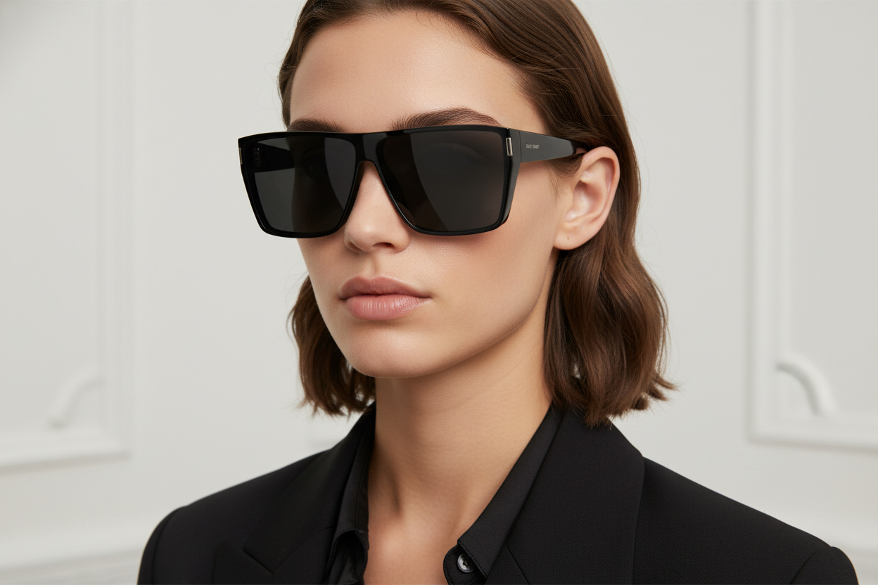 Vooraanzicht Saint Laurent SL 756 (001)