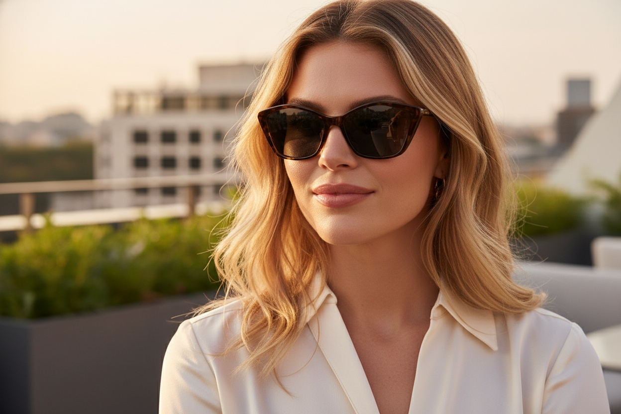 Vooraanzicht Saint Laurent SL 775 (002)