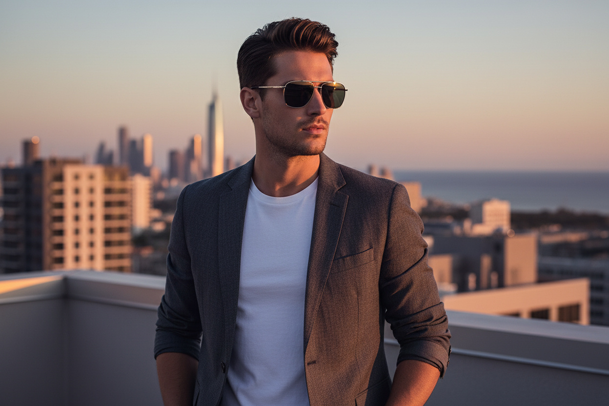Vooraanzicht Saint Laurent SL 796 VINCENT (002)