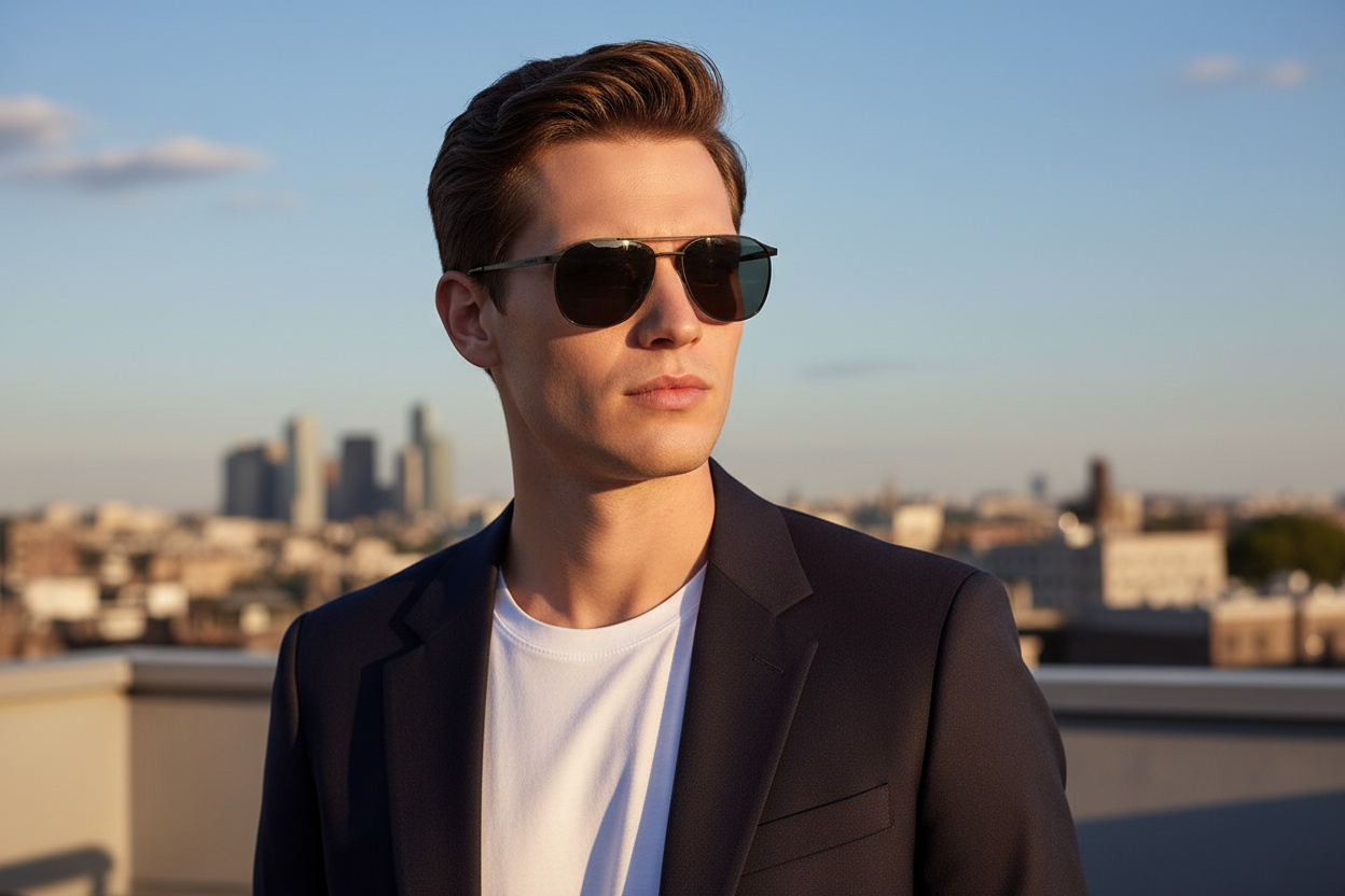 Vooraanzicht Saint Laurent SL 796 VINCENT (003)