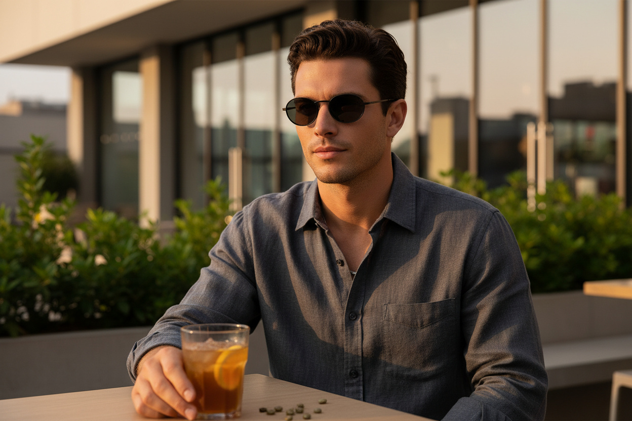 Vooraanzicht Saint Laurent SL 799 (001)