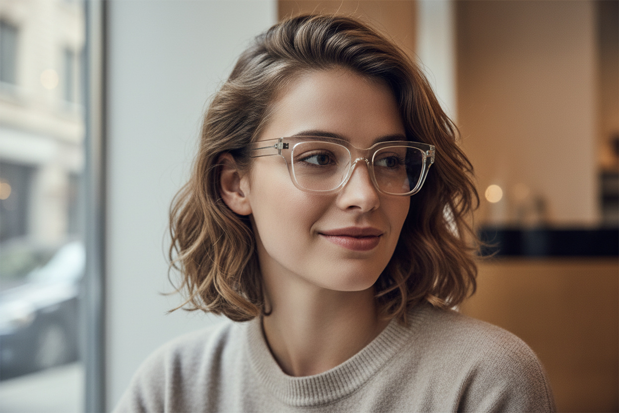 Vooraanzicht Saint Laurent SL 804 (004)