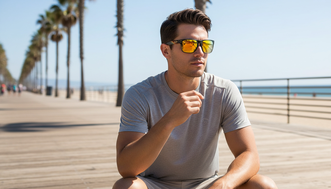 Vooraanzicht Oakley HOLBROOK (OO9102 - 9102AH)
