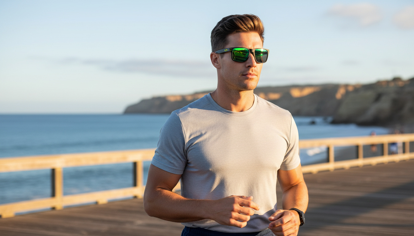 Vooraanzicht Oakley HOLBROOK (OO9102 - 9102AI)