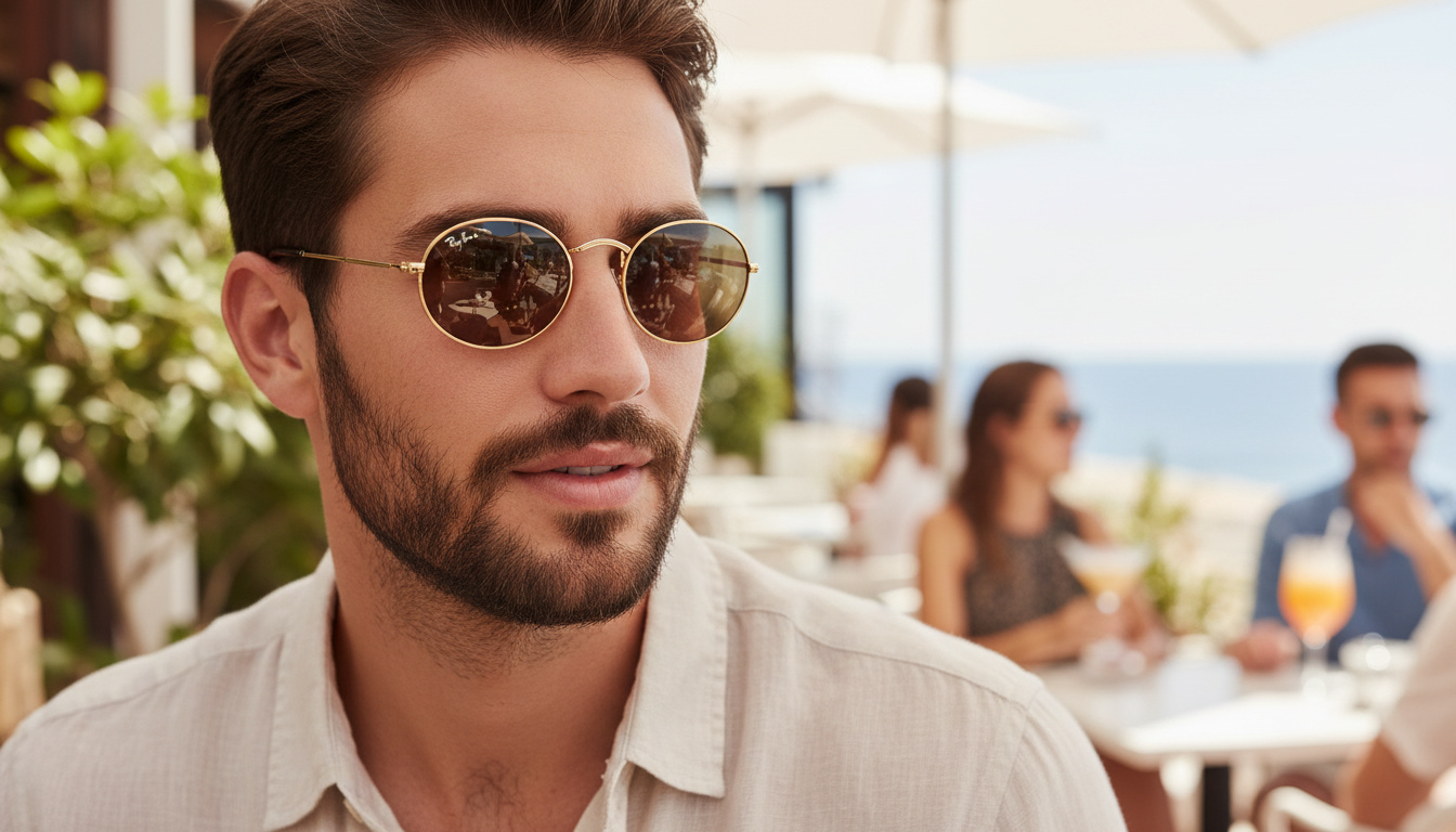 Vooraanzicht Ray-Ban OVAL (RB3547 - 001/1A)