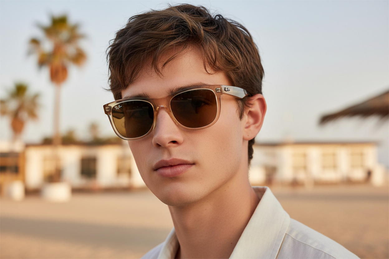 Vooraanzicht Ray-Ban WAYFARER REVERSE (RBR0502S - 68215A)