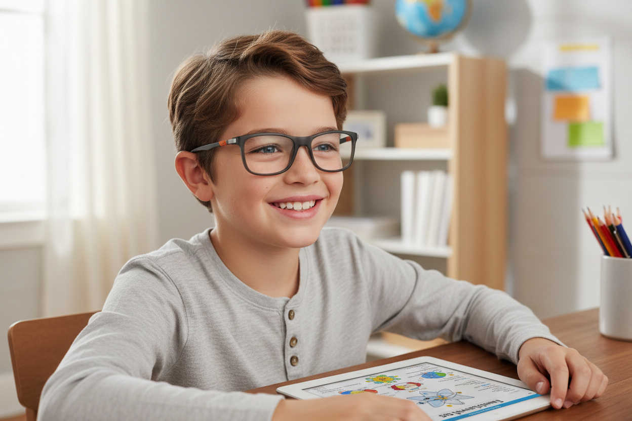 Vooraanzicht Ray-Ban Kids RY1549 (7503)