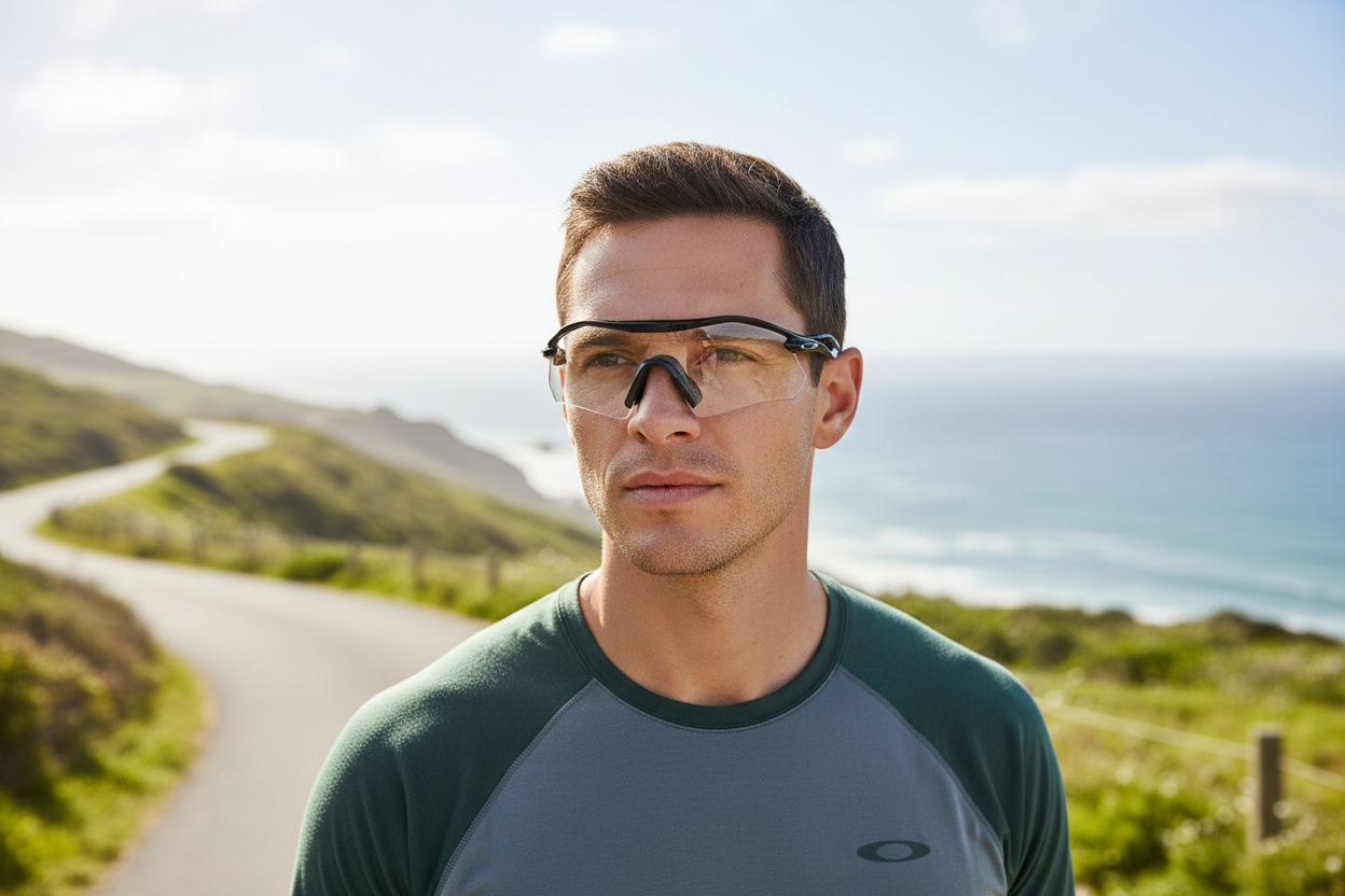 Vooraanzicht Oakley RADAR PLATE (OO9495D - 949502)