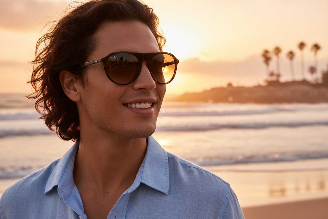Vooraanzicht Ray-Ban RB2215 (902/51)