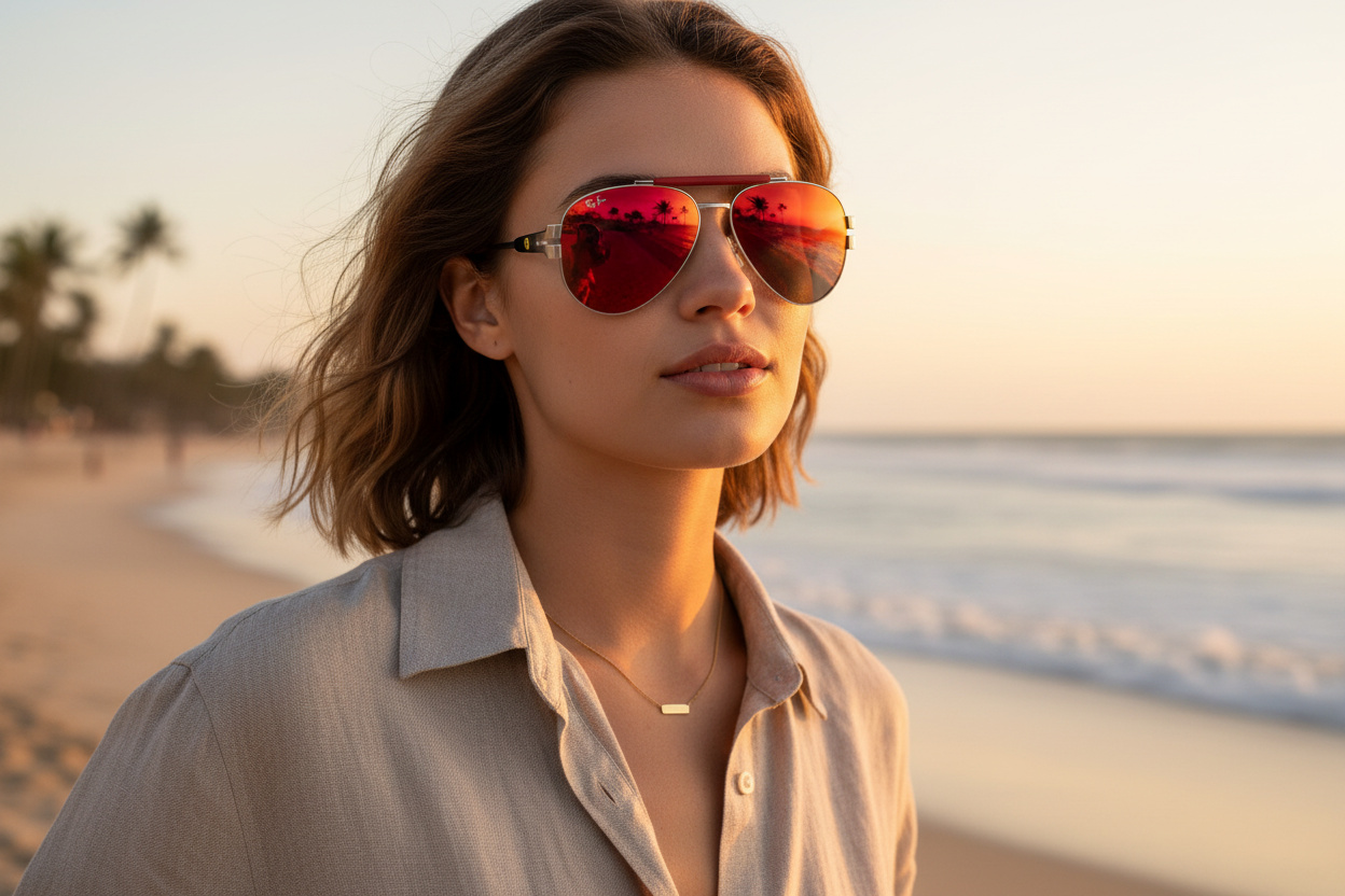 Vooraanzicht Ray-Ban RB3762M (F1256P)