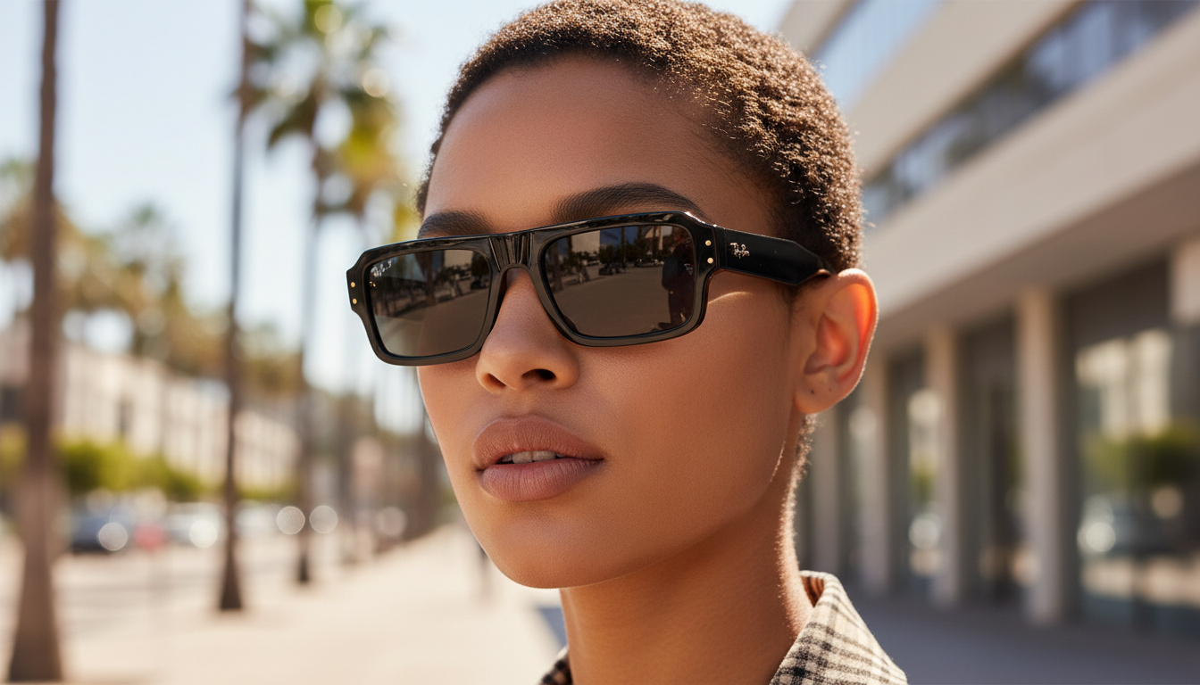 Vooraanzicht Ray-Ban FLACKO (RB4454 - 667748)